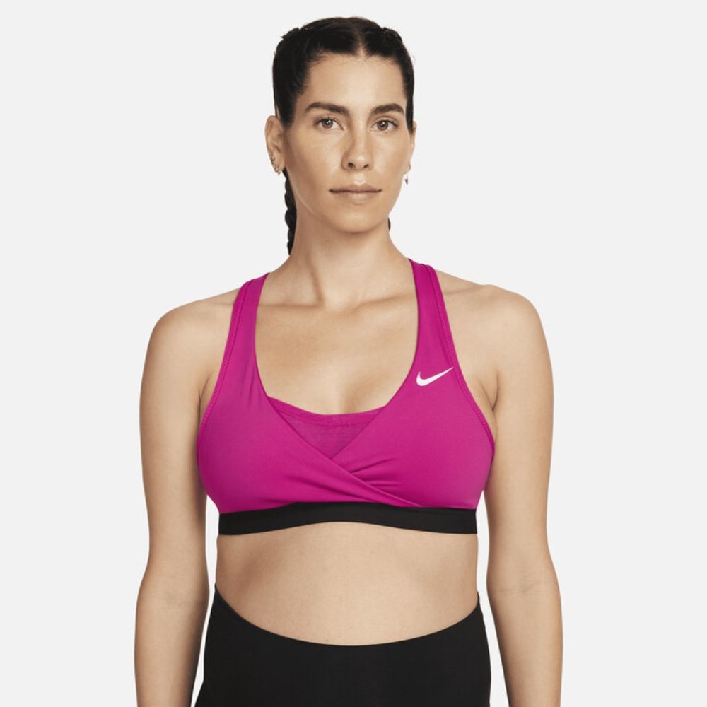 NWT Nike Swoosh Medium-Support Padded Sports Bra (Maternity) in Pink